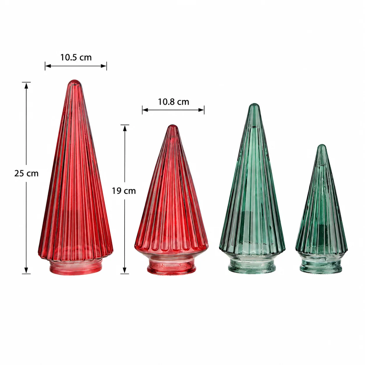 Holiday Glass Decorations